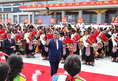 习近平返回北京