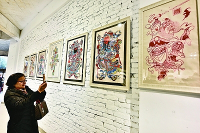 全国木版年画展举办