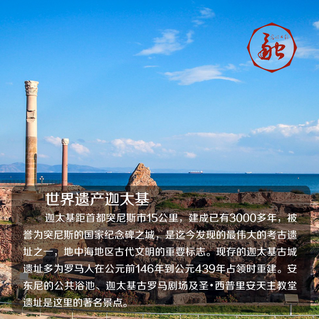 突尼斯对中国游客免签 来一场说走就走的旅行