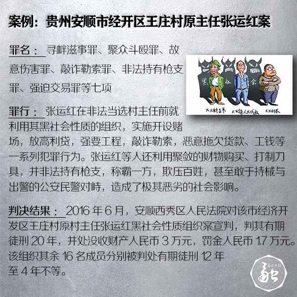 依法查出“村霸”和宗族恶势力典型案例