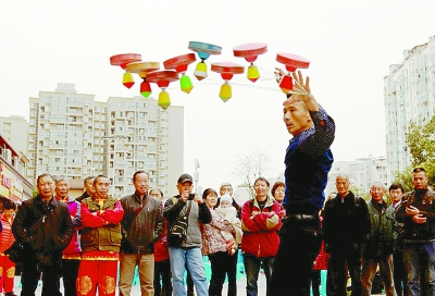 花式抖空竹