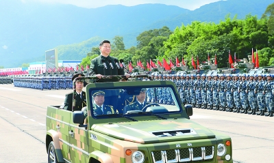 习近平：在新的起点上全面加强驻香港部队工作