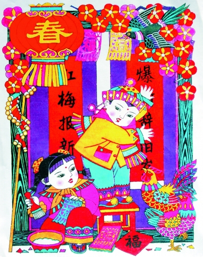 年画之乡景色新 年画之乡景色新