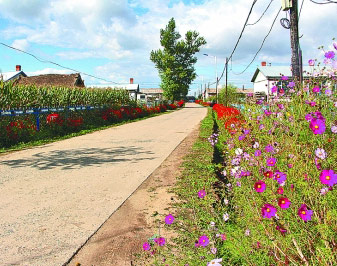 黑龙江省方正县:村村比美比整洁 黑龙江省方正县:村村比美比整洁