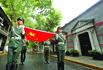 上海中共一大会址的早晨