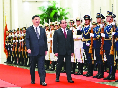 习近平同埃及总统塞西举行会谈