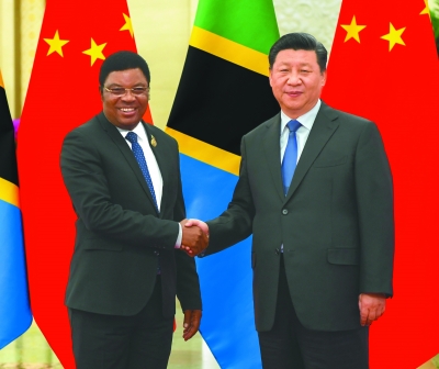 习近平会见坦桑尼亚总理马贾利瓦 习近平会见坦桑尼亚总理马贾利瓦