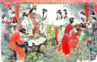 红楼宴饮中的女性与男性