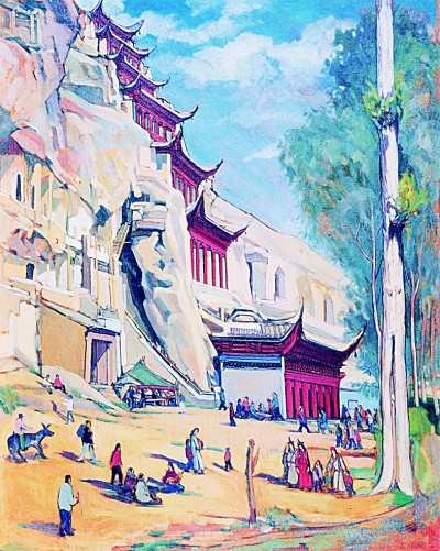 回眸百年望敦煌今昔 回眸百年望敦煌今昔