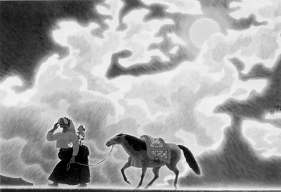 月是故乡明（中国画）