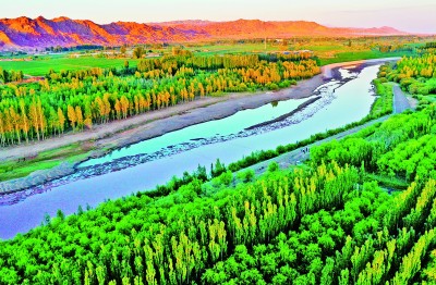 巍巍祁连的绿色蝶变 巍巍祁连的绿色蝶变