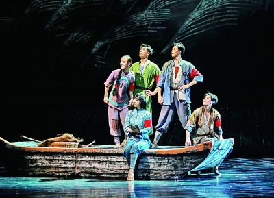 舞剧《洪湖水浪打浪》上演