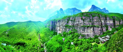 云台山世界地质公园:红峡碧水秀太行 云台山世界地质公园:红峡碧水秀太行