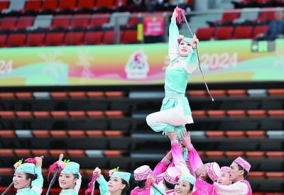 “最炫民族风”体育项目走进大众视野