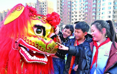 沧县狮舞 薪火相传 沧县狮舞 薪火相传