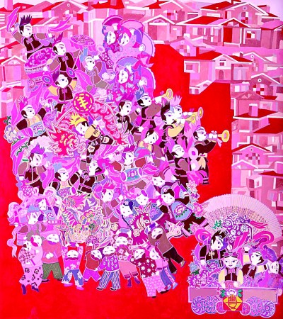 笔底乡田起欢歌——浅析农民画创作的审美特征 笔底乡田起欢歌——浅析农民画创作的审美特征