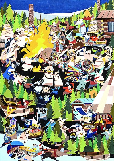 笔底乡田起欢歌——浅析农民画创作的审美特征 笔底乡田起欢歌——浅析农民画创作的审美特征