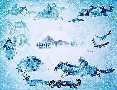 奔腾的印记——蒙古马题材哲里木版画创作谈 奔腾的印记——蒙古马题材哲里木版画创作谈