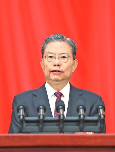 十四届全国人大三次会议举行第二次全体会议