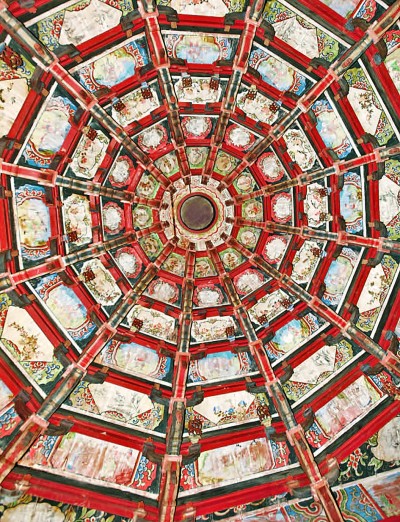 丹青满楼戏韵传——温州古戏台彩绘艺术探析 丹青满楼戏韵传——温州古戏台彩绘艺术探析