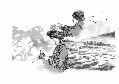 哈尼梯田:刻在大地的诗行 哈尼梯田:刻在大地的诗行