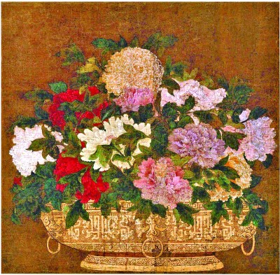 盛开在宋画里的牡丹