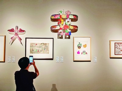 在民间美术展领略“岁时华彩” 在民间美术展领略“岁时华彩”