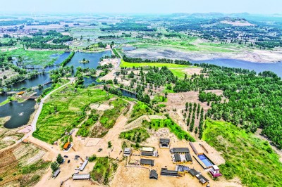 放眼望，“绿色长城”万里长