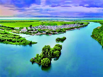 黑龙江省宁安市渤海镇小朱家村：山水环抱稻飘香