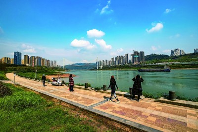 四川宜宾:一江碧水向东流 四川宜宾:一江碧水向东流