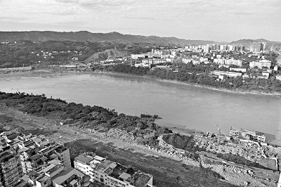 四川宜宾:一江碧水向东流 四川宜宾:一江碧水向东流