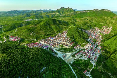 山东济南鲁地村:齐长城畔 山乡蝶变 山东济南鲁地村:齐长城畔 山乡蝶变