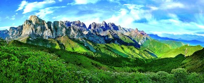 甘肃甘南:黄河臂弯中的绿宝石 甘肃甘南:黄河臂弯中的绿宝石