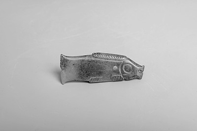 吉林大学考古与艺术博物馆:青玉鱼形佩 吉林大学考古与艺术博物馆:青玉鱼形佩