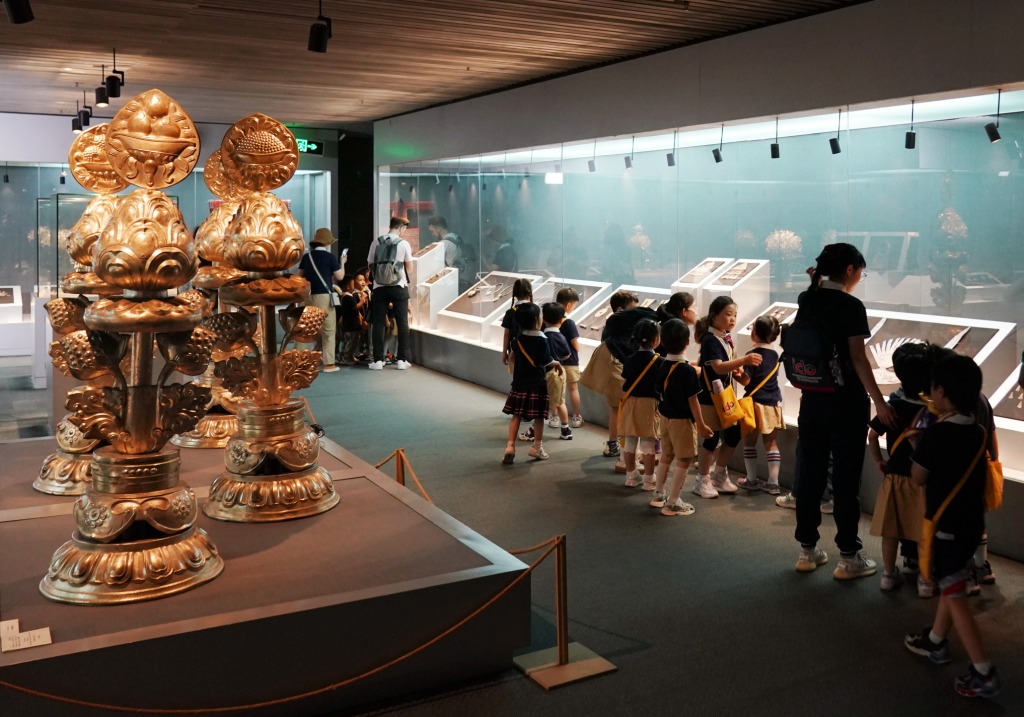 瞧！大学校园里，文博奇珍熠熠闪耀