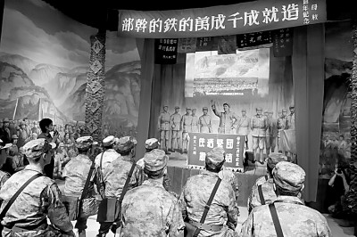 抗战烽火中，抗大为战育人的时代意义