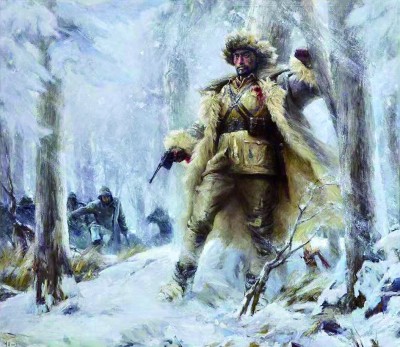 狂飙自为英雄落