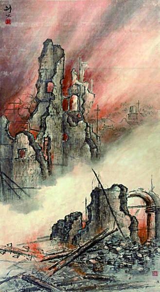 浴火丹青写精神——抗日战争与中国画的现代转型 浴火丹青写精神——抗日战争与中国画的现代转型