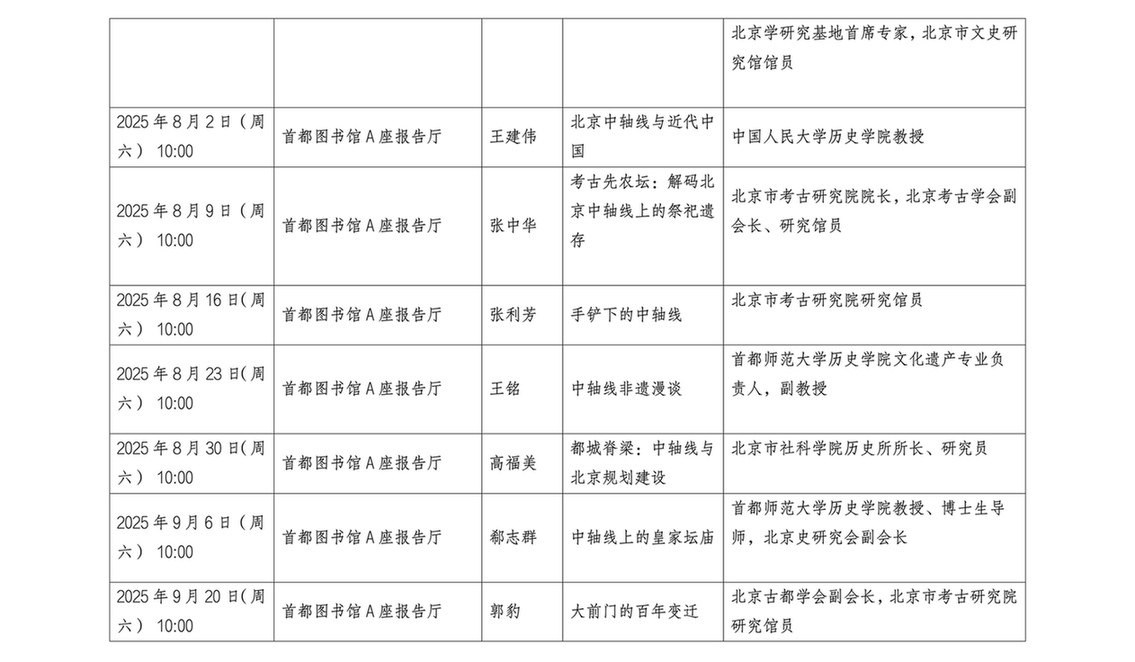 2025北京社会科学普及周分会场活动一览