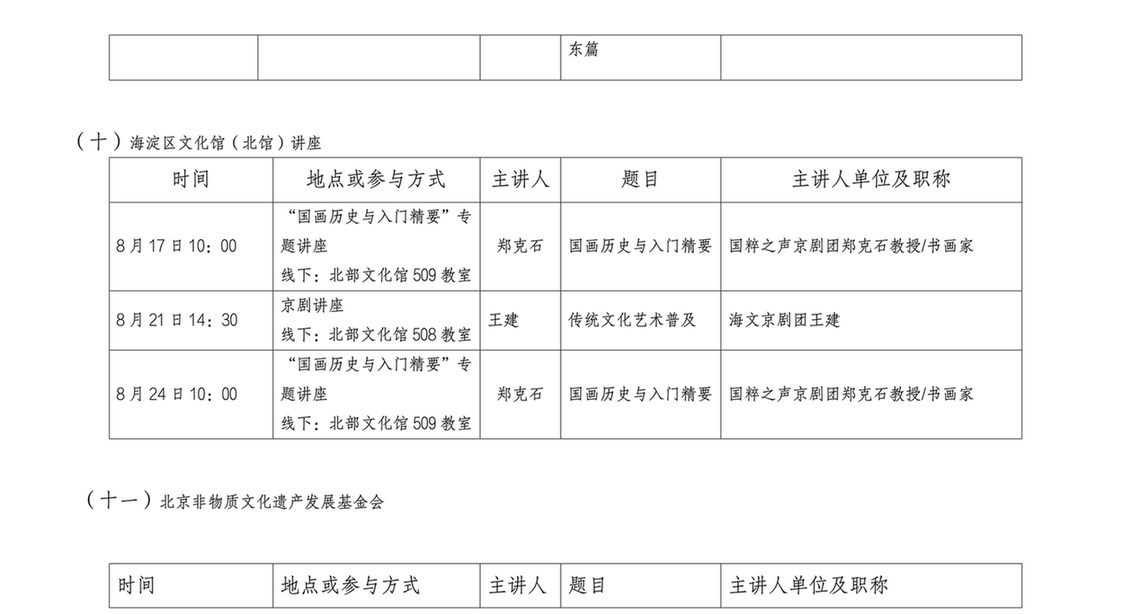 2025北京社会科学普及周分会场活动一览