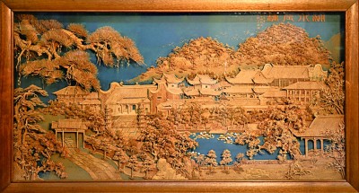 山川多妩媚 尽揽一框中——福州软木画的工艺之美