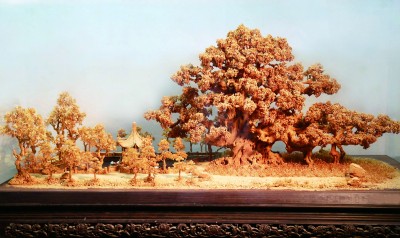 山川多妩媚 尽揽一框中——福州软木画的工艺之美