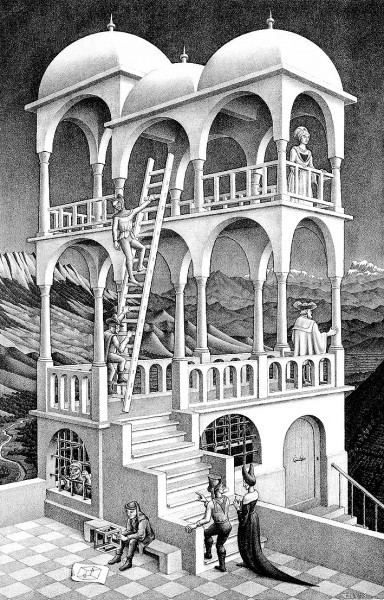 埃舍尔：最像数学家的艺术家