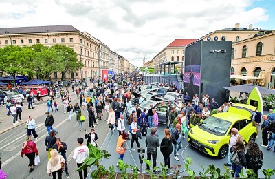 慕尼黑车展：历史老城遇见现代车展