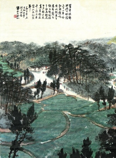 江山如此多娇——傅抱石毛泽东诗词绘画略论