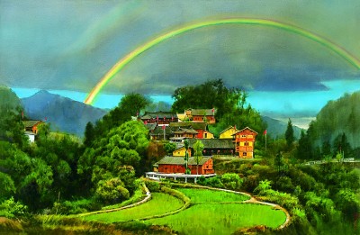 水色映乡愁——黄铁山的水彩探索之路