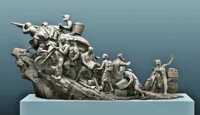 场景雕塑里的时代脉搏