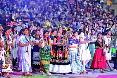 墨西哥举办原住民语言文化节