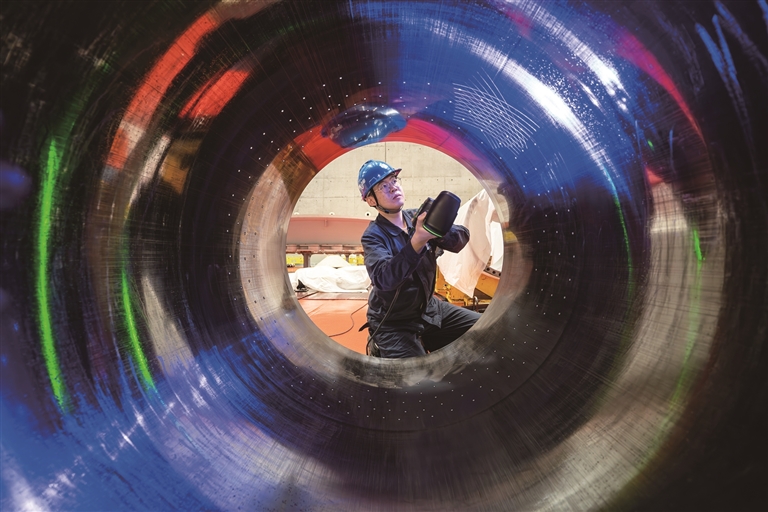 三峡电站“体检”用上高科技 三峡电站“体检”用上高科技