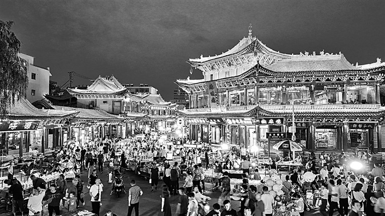 甘肃张掖明清街旅游休闲街区:巷陌藏古韵 老街万象新 甘肃张掖明清街旅游休闲街区:巷陌藏古韵 老街万象新